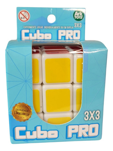 Cubo Magico Pro + 3x3 Triângulo Cubo Inteligente Cor Da Estrutura Colorido