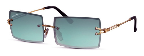 Imagen 2 de 10 de Anteojos Lentes De Sol Rimland Lamb Lente Verde