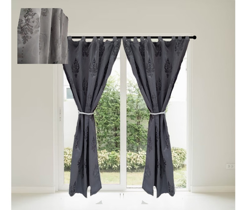 Cortina Black Out Textil Jackard