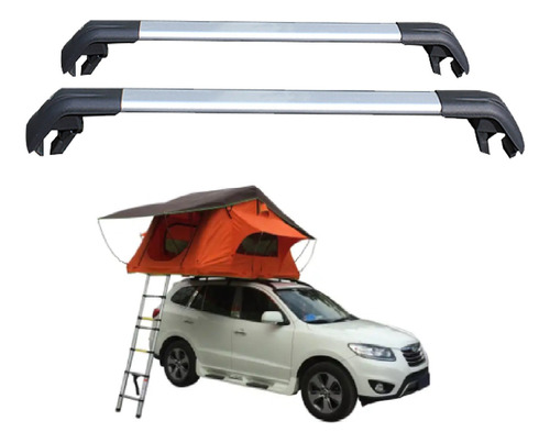 Barras Portaequipaje Para 350kls Carpa Techo Universal Uni