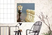 Comprar Cuadro 60x60cm Ajedrez Juegos Chess Peon Rey Reina M7
