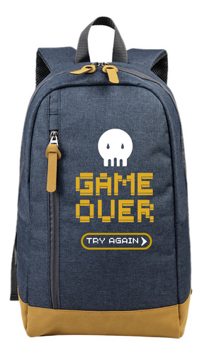 Mochila Juvenil Gamer Notebook 19l Vuelta A Clases