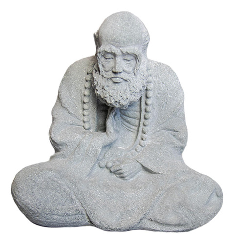 Estatua De Buda Chino, Estatuilla Sentada, Piedra Arenisca
