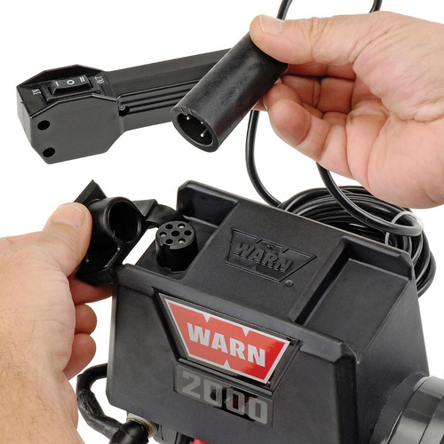 Winch Warn 2000lb, 1 Tonelada 12v Utilitario, 4x4, Atv, Rzr