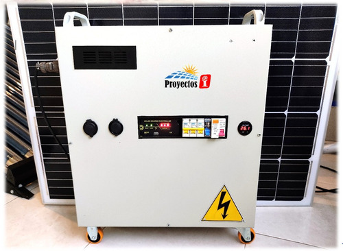 Kit Planta Panel Solar Monoperc Fv-500 Apto Minibar Nevera A