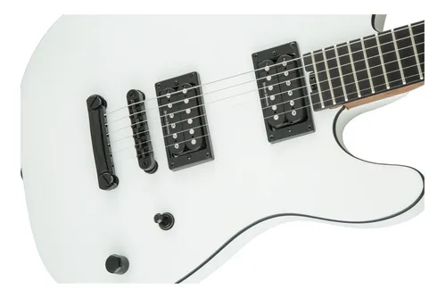 Guitarra eléctrica Charvel Pro-Mod Joe Duplantier San Dimas san dimas style 2 de caoba/nato satin white satin con diapasón de ébano