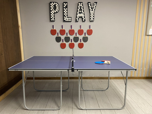 Mesa Ping Pong Frontenis Junior - Bago Color Azul