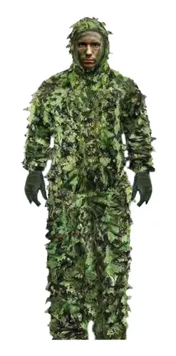 Roupa De Caça Camuflada, 2 Cores, Ghillie, Conjunto De Roupa