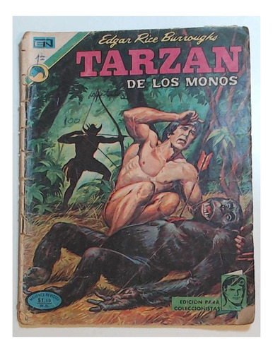 Historieta Tarzan De Los Monos (grande) 324 - 14 Dic De 1972