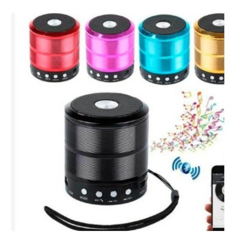 Imagem 5 de 5 de Caixinha Som 887 Bluetooth Portátil Usb Mp3 P2 Sd Rádio Fm