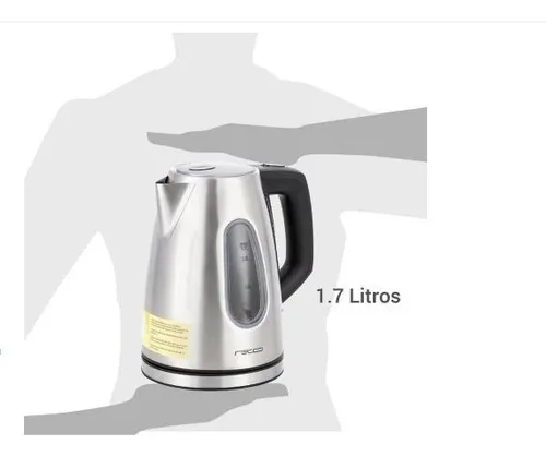 Hervidor Recco 1.7 Litros Inoxidable