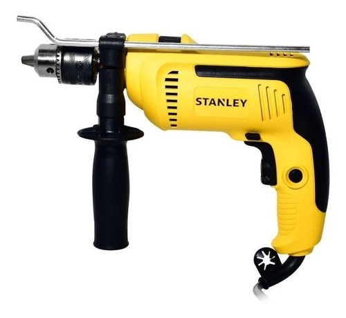 Taladro percutor atornillador eléctrico de 13mm Stanley SDH700BA 700W + accesorio con bolso 220V