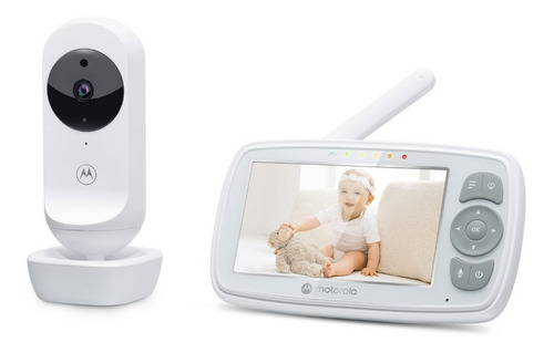 Imagen 2 de 6 de Motorola Baby Call Connect Pantalla 4.3 Zoom Digital Vm34