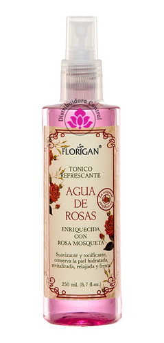 Tonico Refrescande Agua De Rosas