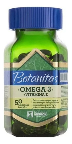 Omega 3 X50 Capsulas - Unidad a $742