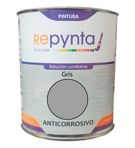 Anticorrosivo Gris Cuarto Galon Repynta