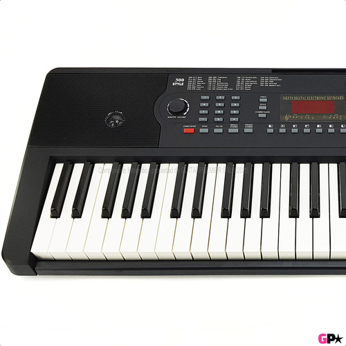 Organo Teclado Niños 54 Teclas 4/8 + Atril + Fuente Ek54205
