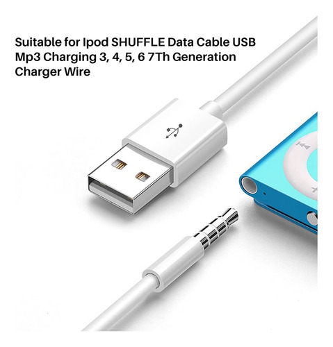 Bsc Adecuado Para iPod Shuffle, Cable De Datos Usb, Carga