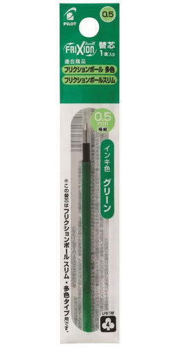 Repuesto Bolígrafo Borrable 0.5mm Verde, Pilot Frixion Japón