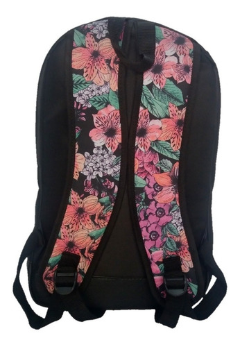 Imagen 5 de 10 de Mochila Portanotebook Universitaria Escolar Estampada