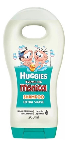  Shampoo Extra Suave Turma da Mônica Huggies 200ml