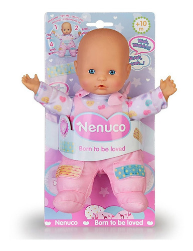 Muñeca Bebé Nenuco Curitas Tiritas 4 Funciones