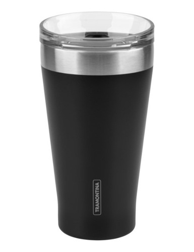 Vaso Termico En Acero Inox. Negro - 61646/505 - Tramontina