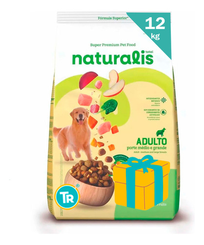 Racion Naturalis Perro Adulto Frutas + Regalo + E Gratis