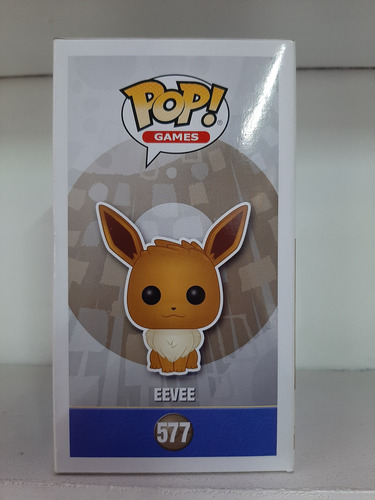 Funko Pop! Games Pokemon Eevee Flocked 577 Detalles (Usado)