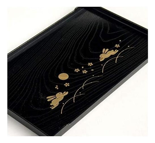Japanbargain 2940, Conjunto De 2 Bandejas Para Servir De Té