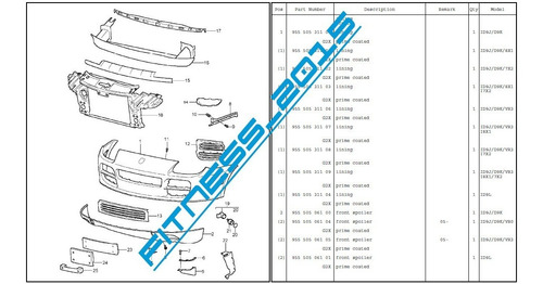 Imagen 6 de 10 de Catalogo Partes Manual Servicio Taller Porsche Cayenne 02-10