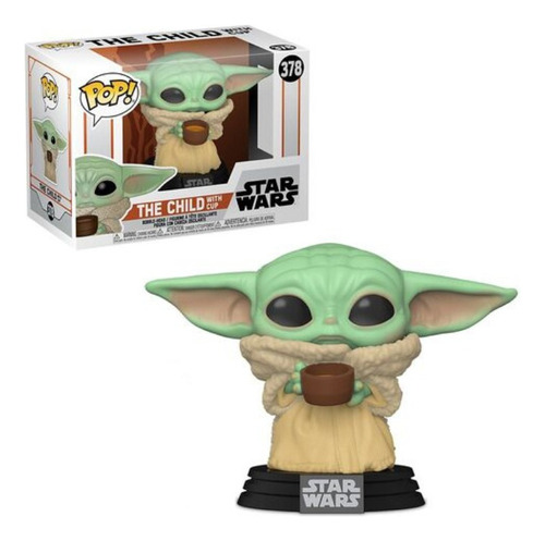 Funko Pop Star Wars The Mandalorian The Child With Cup 378