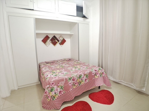 Imagem 12 de 18 de Apartamento Reformado De Frente Para O Mar À Venda Na Praia Das Pitangueiras, 3 Dormitórios (1suíte), Sala Com Sacada E Vista Para O Mar, - Ap05291 - 68315594