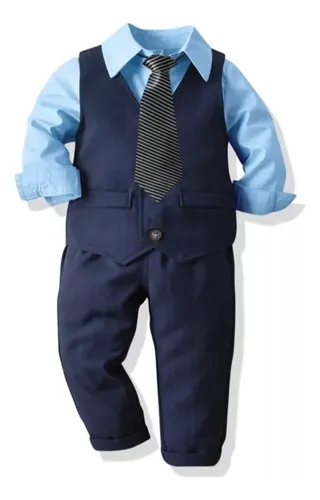 Terno Bebé Y Niño, Traje Elegante Moderno Niño