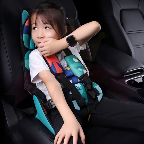 Asiento De Viaje Cómodo Para Bebés Color Negro