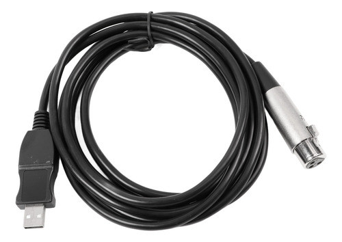 Cable De Micrófono Usb A Xlr, Señal Estable Profesional