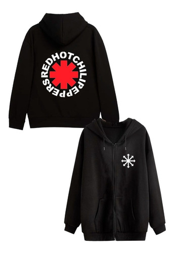 Campera Red Hot Chili Peppers Algodon Frisado Unisex