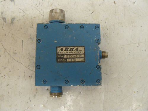 Arra Inc 2853-10d Coaxial Attenuator Ttd