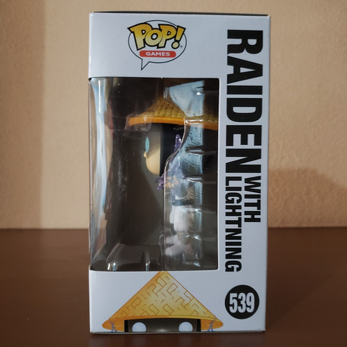 Funko Pop! Games Mortal Kombat Raiden With Lighting #539 (Usado)