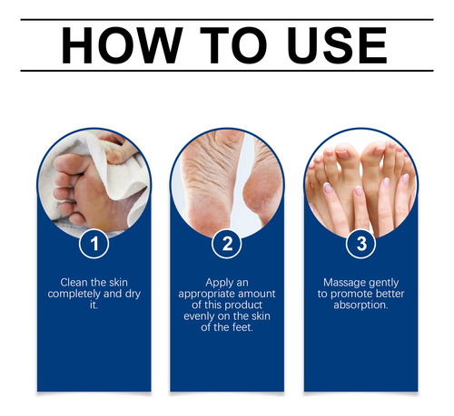 Fe Crema De Urea For El Cuidado De Los Pies