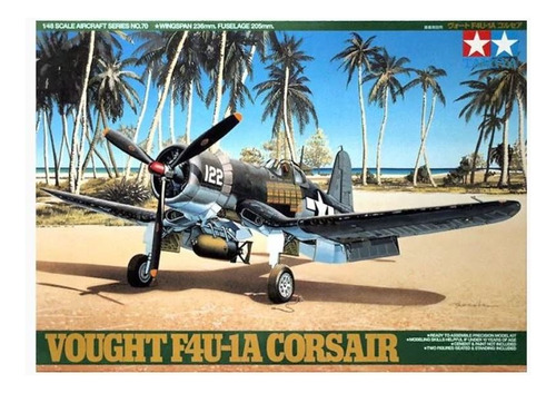 Modelismo Avión Americano F4u-1 Corsair 1/48 Tamiya 