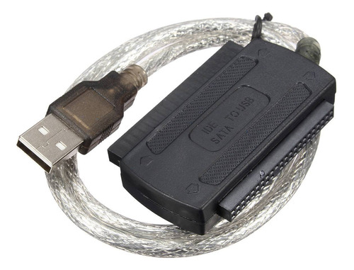 Cable Conversor Usb 2.0 Macho A Ide Sata Para Disco Duro