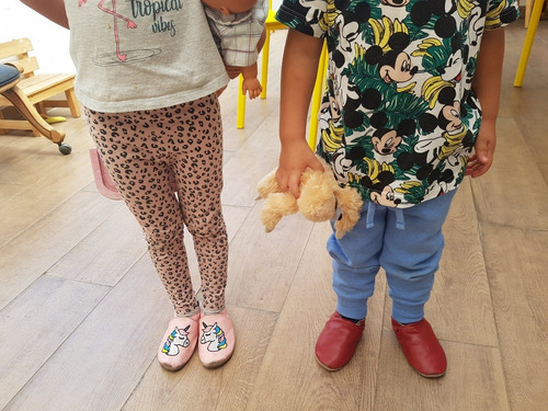 Imagen 6 de 8 de Suabs, Unicornio Rosa. Zapatos Para Bebé Niña.