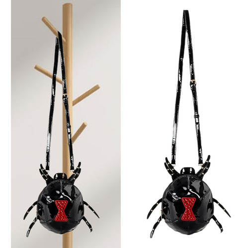 Bolso Bandolera Gótico Con Correa Ajustable, Informal,