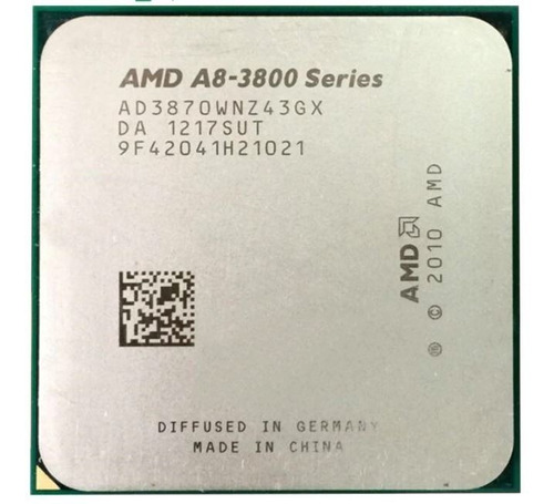 Imagem 2 de 5 de Processador Amd Fm1 A8-3870k 3.8ghz Amd Radeon Hd 6550d