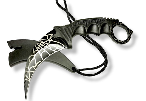 Cuchillo Navaja Karambit Strike Spider Black An79