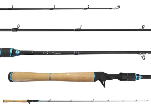 Vara Top Para Carretilha Albatroz Enzo Premium (1,80m) 25lbs