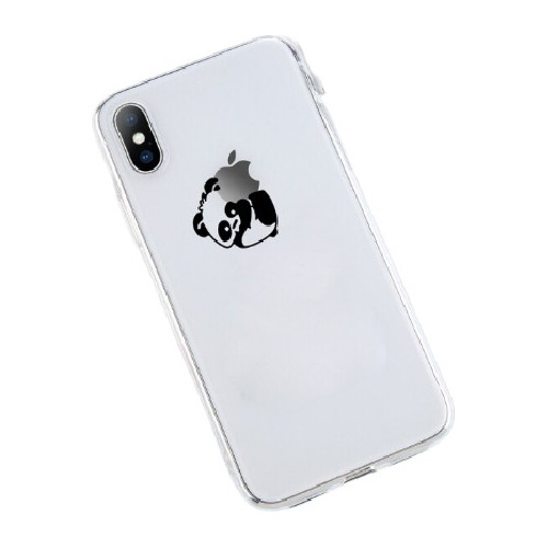 Carcasa De Silicona Flexible Para iPhone 7,8,se2 Panda