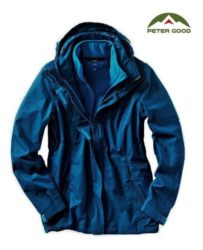 Campera Desmontable Northland Julia Combi 3 En 1 Mujer