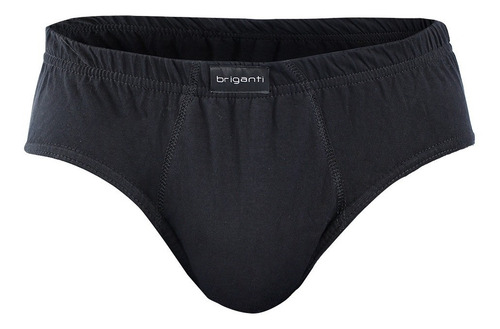 Imagen 3 de 10 de Slip Algodon Hombre Briganti Elastizados Pack X6 Hxim09528